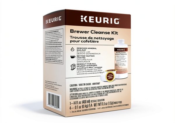 Keurig Brewer Cleanse Kit Coffee Maker Cleaning Descale-2