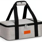 LHZK Insulated Casserole Carrier Expandable Hot Cold Food-0