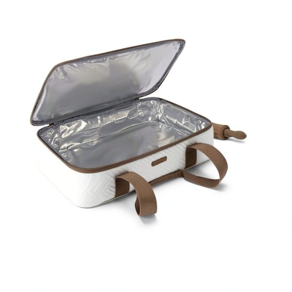 TOURIT Insulated Casserole Carrier Leakproof Beige Food-5