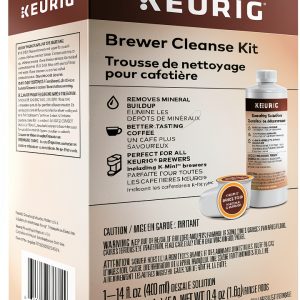Keurig Brewer Cleanse Kit Coffee Maker Cleaning Descale-0