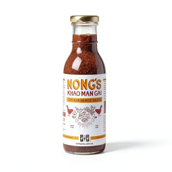 Nongs Khao Man Gai Sauce Original Ginger Garlic Chili-2