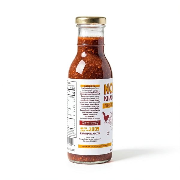Nongs Khao Man Gai Sauce Original Ginger Garlic Chili-3