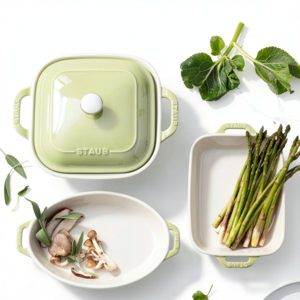 STAUB Ceramic Baking Dish Set Oven Safe Stoneware-1