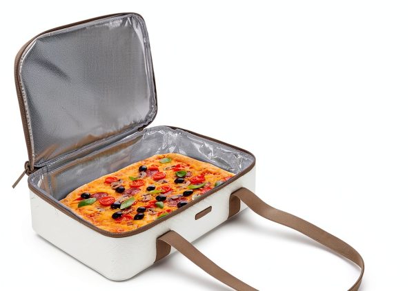 TOURIT Insulated Casserole Carrier Leakproof Beige Food-4