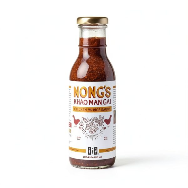Nongs Khao Man Gai Sauce Original Ginger Garlic Chili-5