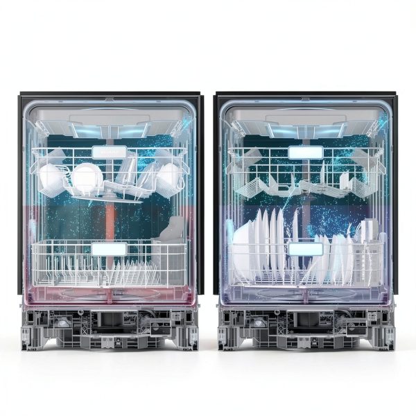 Sharp Built-in Dishwasher SDW6888JS Stainless Steel Quiet-6