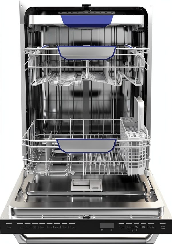 Empava 24 Inch Built-in Dishwasher Stainless Steel Tub-2