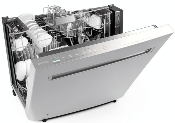 Sharp Built-in Dishwasher SDW6888JS Stainless Steel Quiet-16
