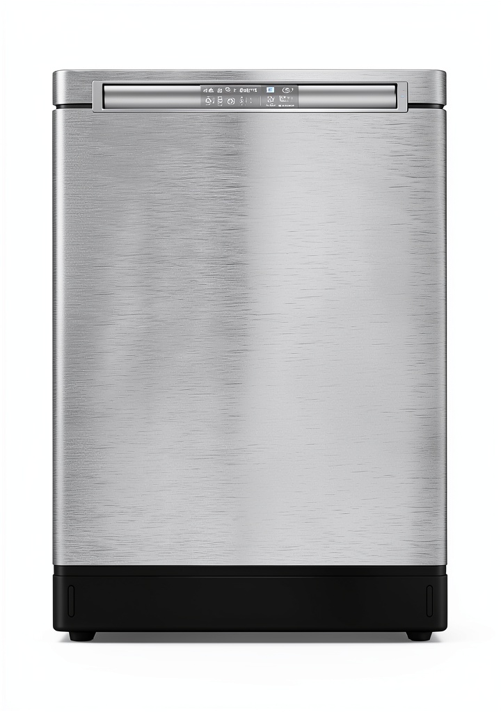 Installing Sharp Built-in Dishwasher SDW6888JS Stainless Steel Quiet in a modern kitchen