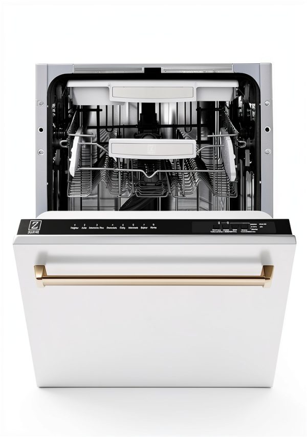 ZLINE Built-In Dishwasher Matte Finish 18 Inch-1