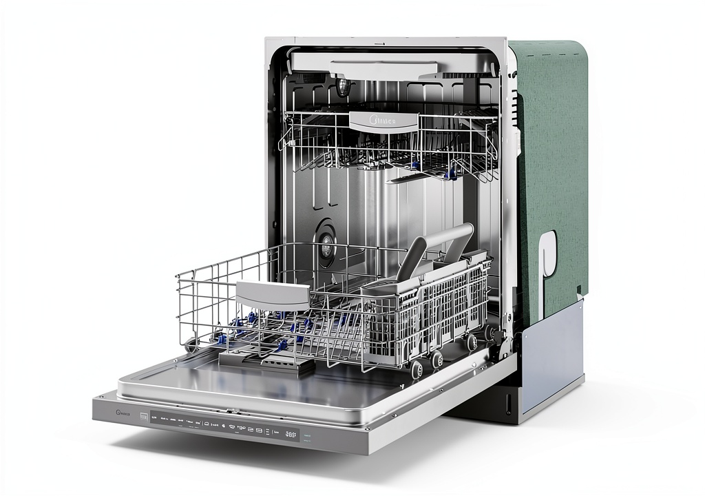 Midea Stainless Steel Dishwasher with Wi-Fi