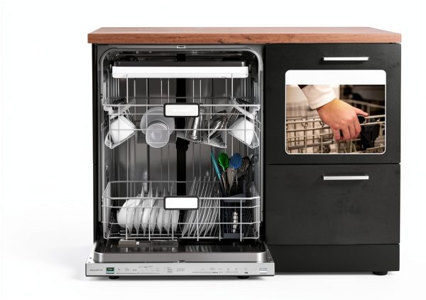 Sharp Built-in Dishwasher SDW6888JS Stainless Steel Quiet-5