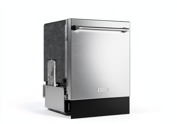 Empava 24 Inch Built-in Dishwasher Stainless Steel Tub-4