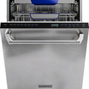 Empava 24 Inch Built-in Dishwasher Stainless Steel Tub-0