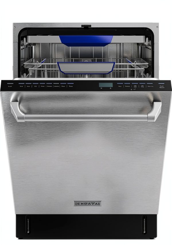 Empava 24 Inch Built-in Dishwasher Stainless Steel Tub-0