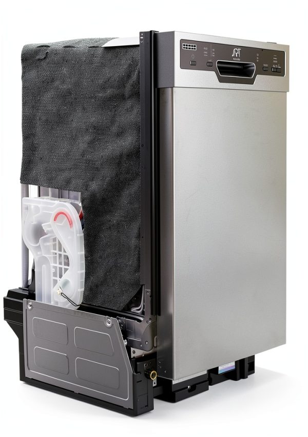 Stainless Steel Dishwasher SPT Built-In 18 Inch SD-9254SSA Heated Dry-6