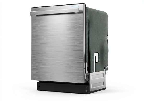 Sharp Built-In Dishwasher SDW6736MS Adjustable Third Rack Quiet 47dBA-8