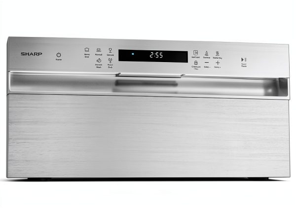 Sharp Dishwasher SDW6504MS Fingerprint Resistant Stainless Steel Quiet-10