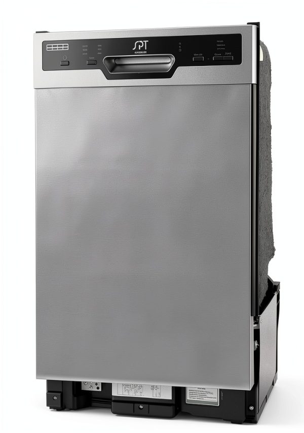 Stainless Steel Dishwasher SPT Built-In 18 Inch SD-9254SSA Heated Dry-1