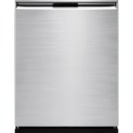 Sharp Dishwasher SDW6504MS Fingerprint Resistant Stainless Steel Quiet-0