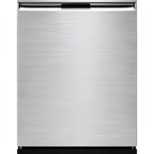Sharp Dishwasher SDW6504MS Fingerprint Resistant Stainless Steel Quiet-0