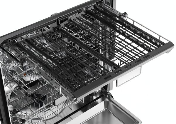 Sharp Built-In Dishwasher SDW6736MS Adjustable Third Rack Quiet 47dBA-21