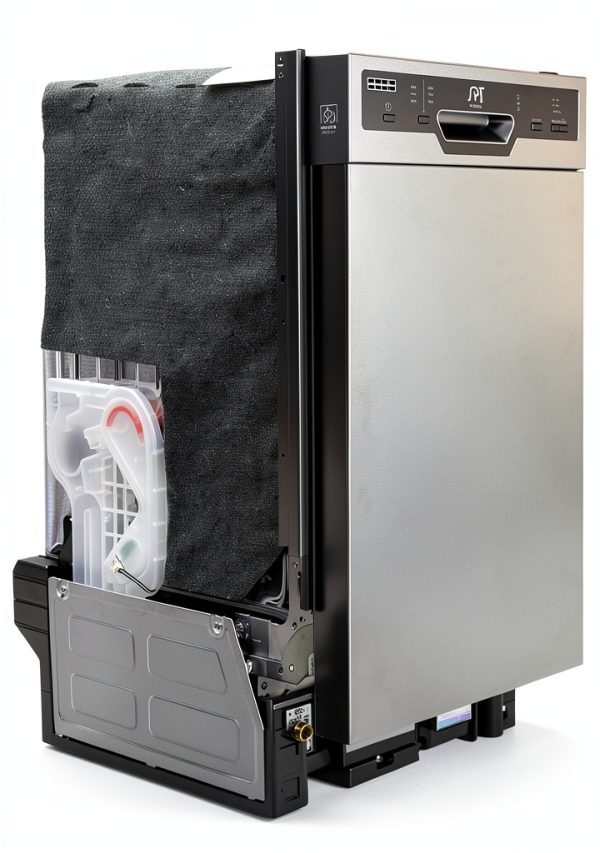 Stainless Steel Dishwasher SPT Built-In 18 Inch SD-9254SSA Heated Dry-9