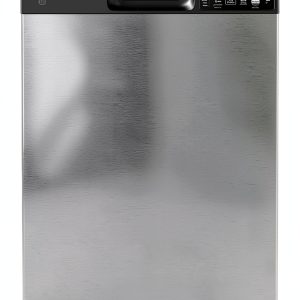 GE Dishwasher GDF510PSRSS Stainless Steel Black with Steam Clean-0