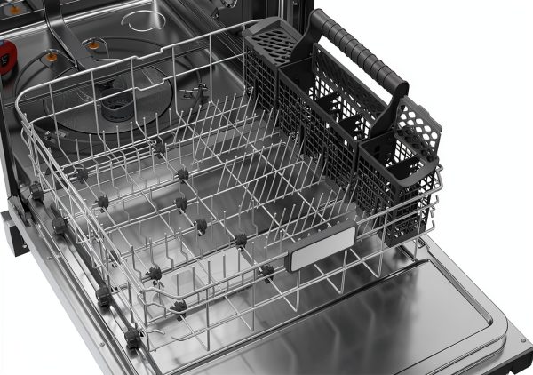 Sharp Built-In Dishwasher SDW6736MS Adjustable Third Rack Quiet 47dBA-19