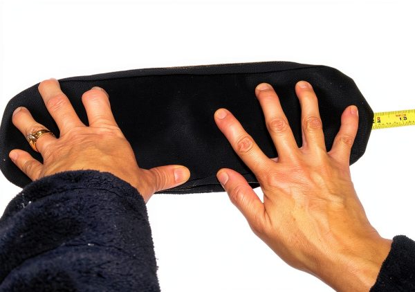 Soft Neoprene Chair Arm Pad Covers Stretch Over Armrests 13" to 17". Restore, Protect and Cushion. Complete Set of 2. Made in The USA.-4