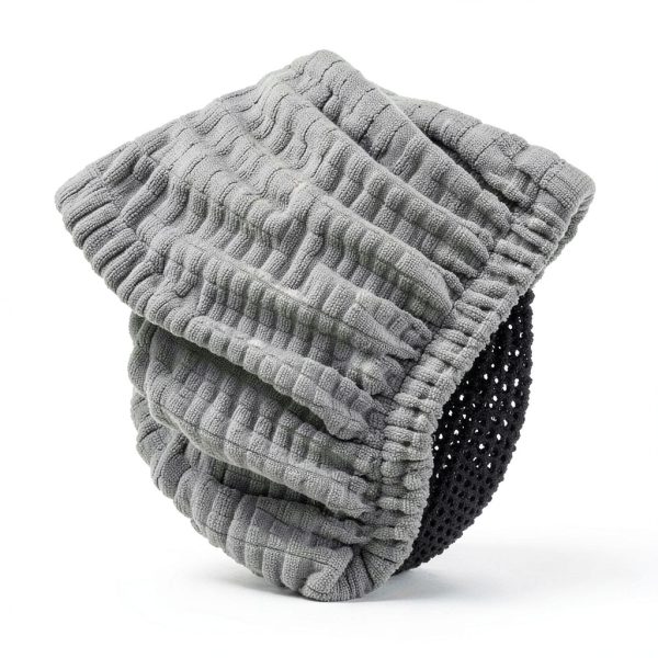 Sunnyway Office Chair Seat Cover, Stretchable Spandex Desk & Computer Chair Slipcover, Elastic Removable Seat Protector, Machine Washable (1, Grey)-2