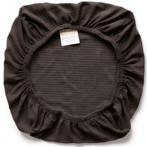 Sunnyway Office Chair Seat Cover, Stretchable Spandex Desk & Computer Chair Slipcover, Elastic Removable Seat Protector, Machine Washable (1, Grey)-0