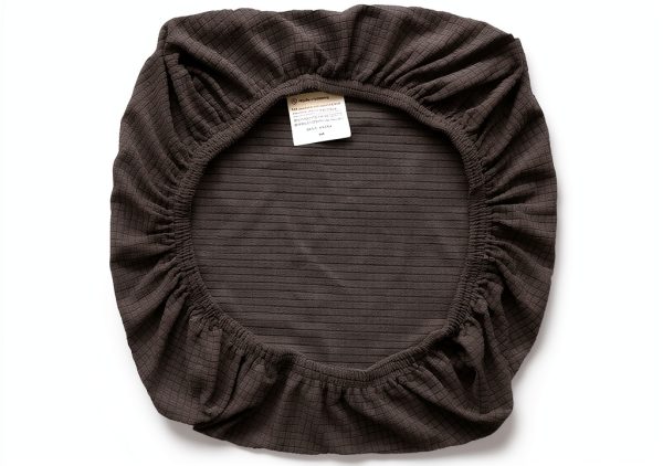 Sunnyway Office Chair Seat Cover, Stretchable Spandex Desk & Computer Chair Slipcover, Elastic Removable Seat Protector, Machine Washable (1, Grey)-0