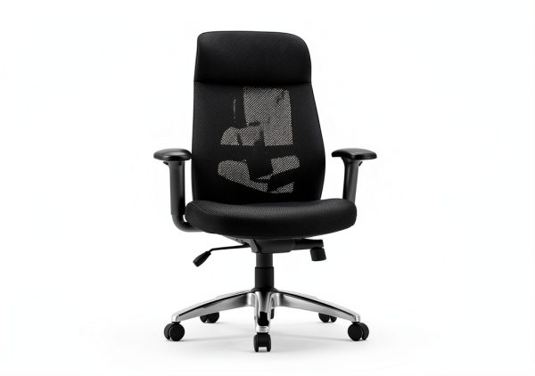 Smiry Stretch Office Chair Armrest Covers Soft Fit Washable Black-5