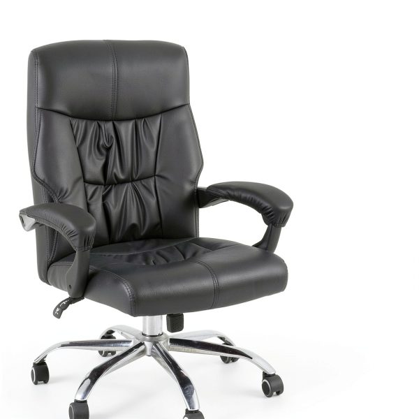 Smiry Stretch Office Chair Armrest Covers Soft Fit Washable Black-1
